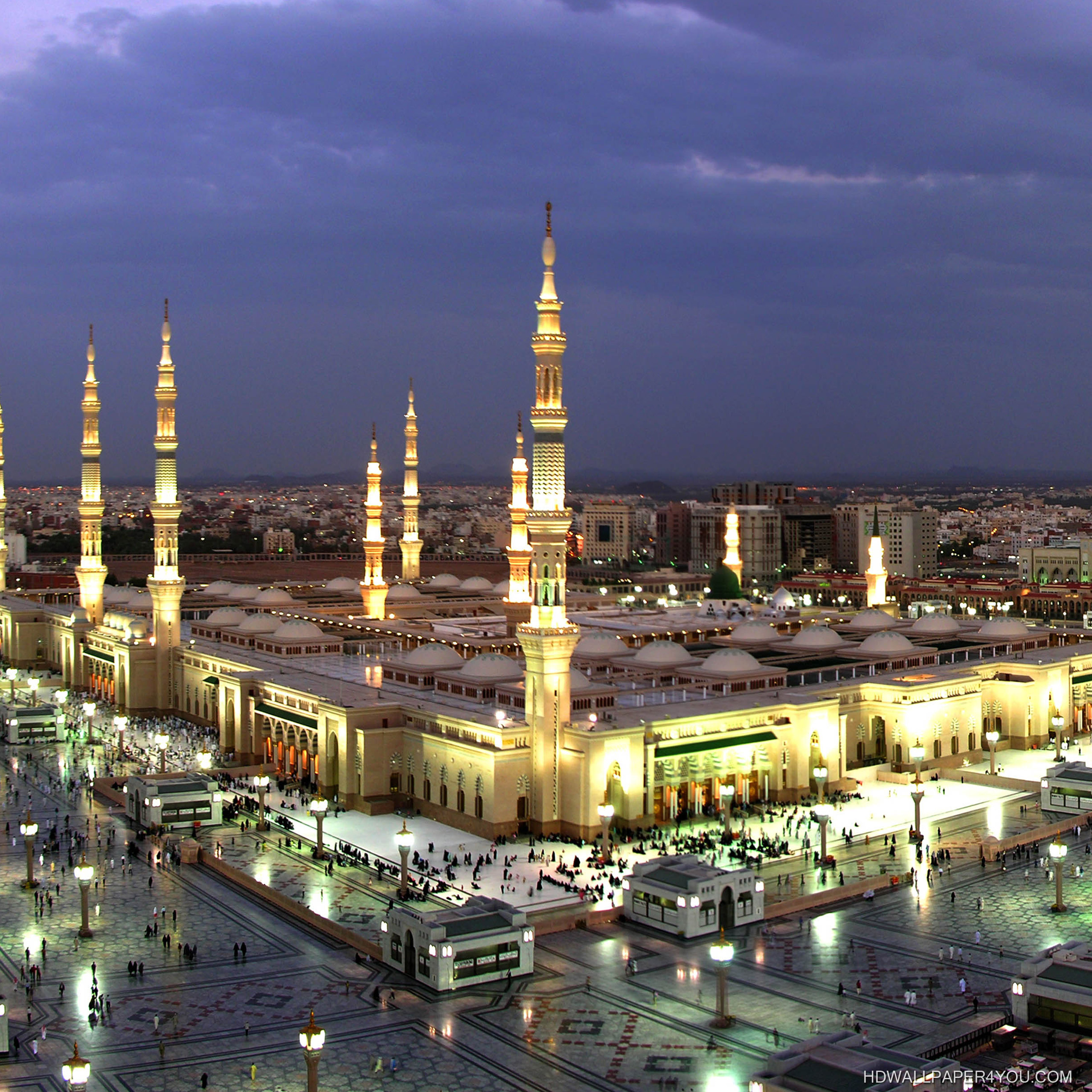 صورة خلفية شاشة المسجد النبوي المدينة المنورة Islamic Wallpapers - صور