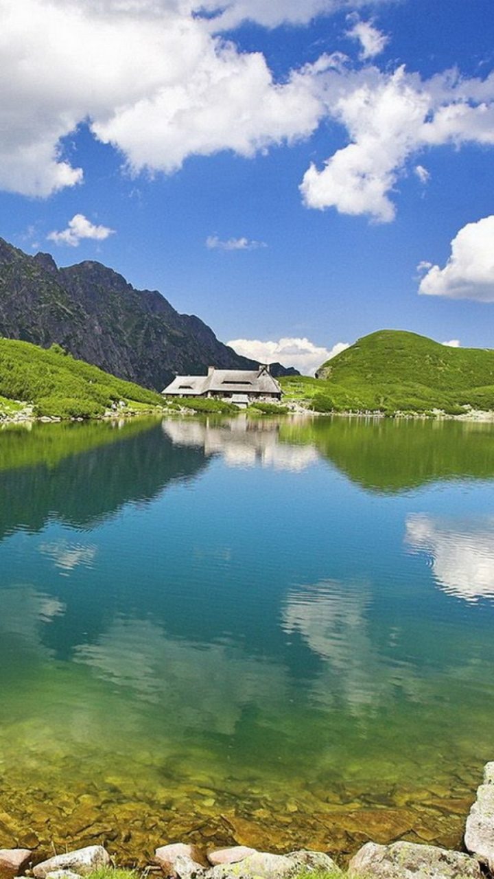 Sky Nature Lake Clear خلفيات ايفون iPhone 6, iPhone 7, 750×1334 – صور خلفيات عالية الدقة HD Wallpapers